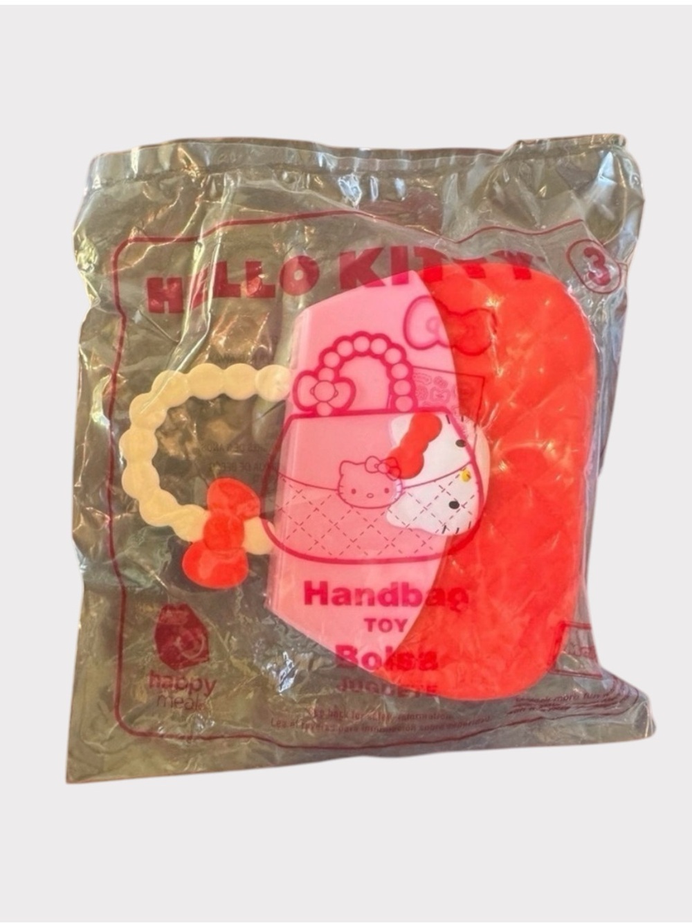 2018 McDonald’s Hello Kitty #3 Handbag Toy Sanrio Happy Meal Sealed